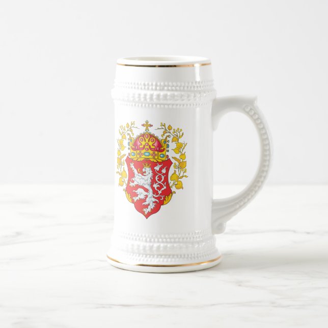 Caneca De Cerveja Brasão de Boémia (Direita)