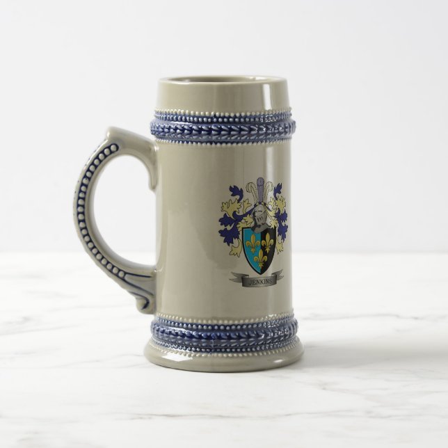 Caneca De Cerveja Brasão de Jenkins (Esquerda)