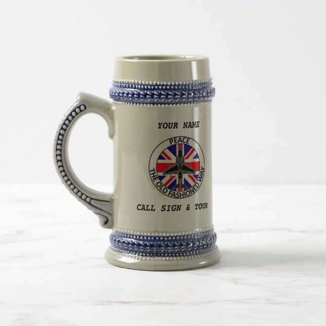 CANECA DE CERVEJA BRITÂNICA DA CERVEJA DE JTAC (Esquerda)
