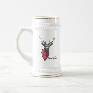 Caneca De Cerveja Buck & Buds BOHO Deer