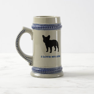 Caneca De Cerveja Buldogue francês