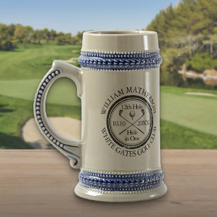 Caneca De Cerveja Buraco Personalizado em Um Clássico de Golfe