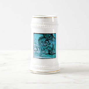 Caneca De Cerveja cabeça de vaso