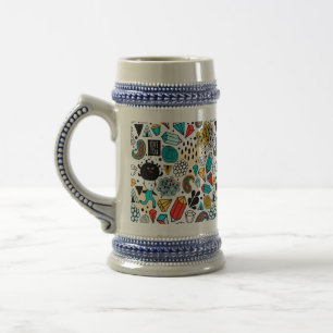 Caneca De Cerveja Cabeça louca