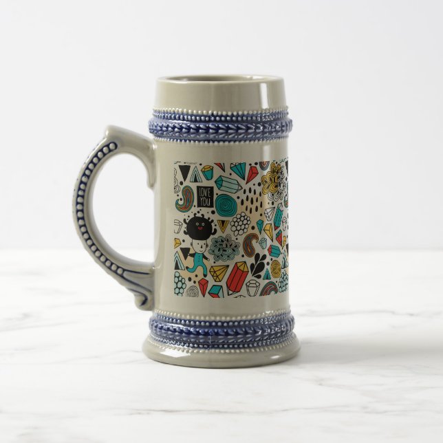 Caneca De Cerveja Cabeça louca (Esquerda)