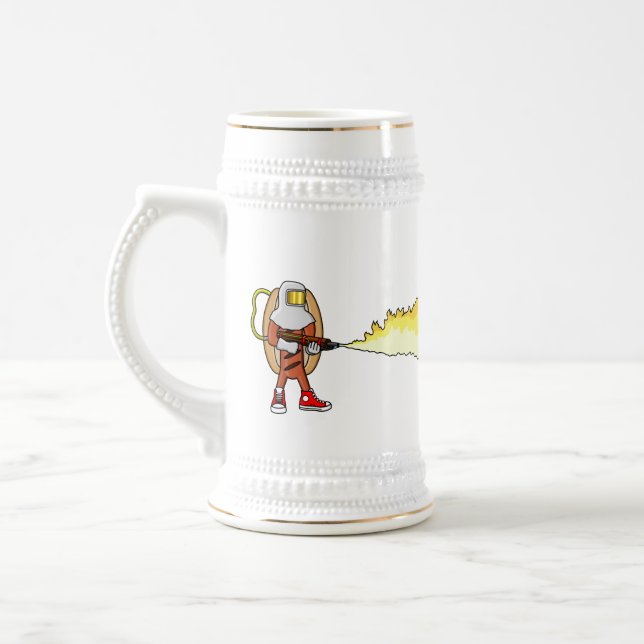 Caneca De Cerveja Cachorro de Cachorro Mais Alto (Esquerda)