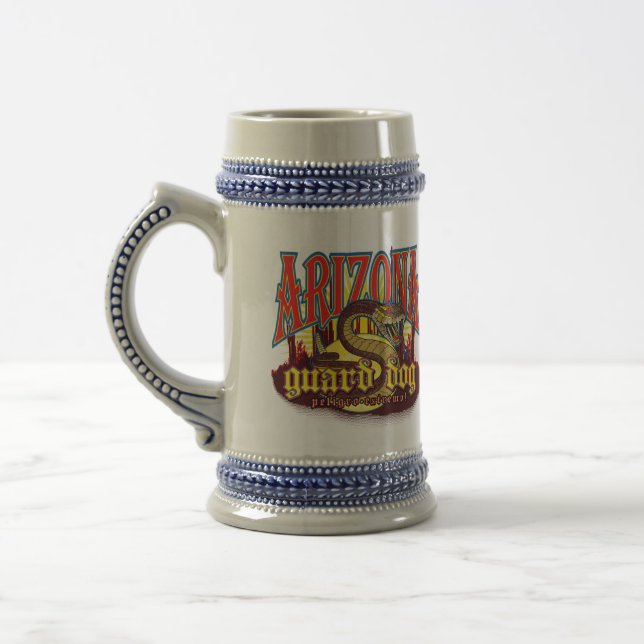 Caneca De Cerveja Cachorro de Guarda Cobra do Arizona (Esquerda)
