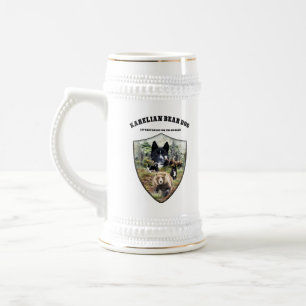 Caneca De Cerveja Cachorro de Urso Karelian