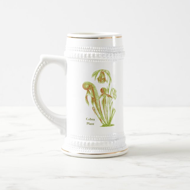 Caneca De Cerveja Californica do Darlingtonia, planta carnívora (Esquerda)