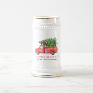 Caneca De Cerveja Caminhão de Bombeiros de Natal Personalizado Moder