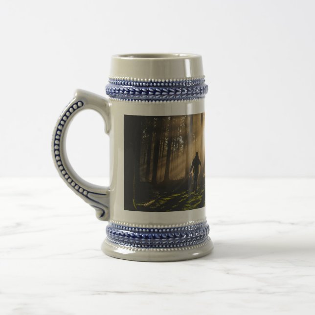 Caneca De Cerveja caminhar na floresta (Esquerda)