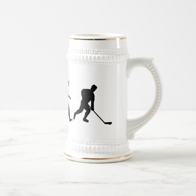 Caneca De Cerveja Camisas da equipe dos jogadores de hóquei em gelo (Direita)