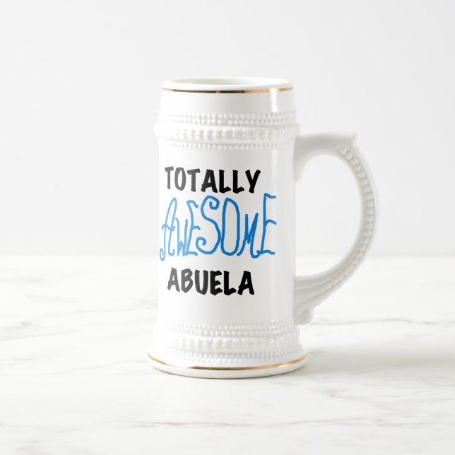 Caneca De Cerveja Camiseta e presentes azuis totalmente (Direita)
