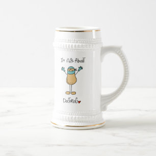 Caneca De Cerveja Camisetas e Presentes Loucos por Medicina