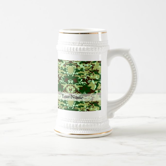 Caneca De Cerveja Camo verde (Direita)