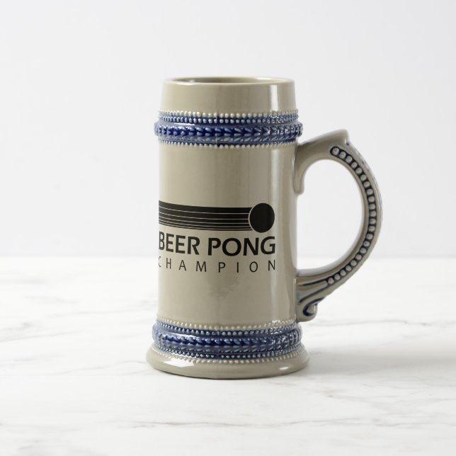Caneca De Cerveja Campeão de Pong da cerveja (Direita)