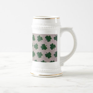 Caneca De Cerveja Campo de Shamrocks
