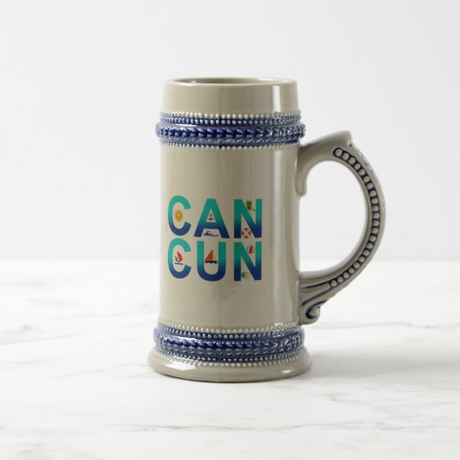 Caneca De Cerveja Cancun 2 (Direita)