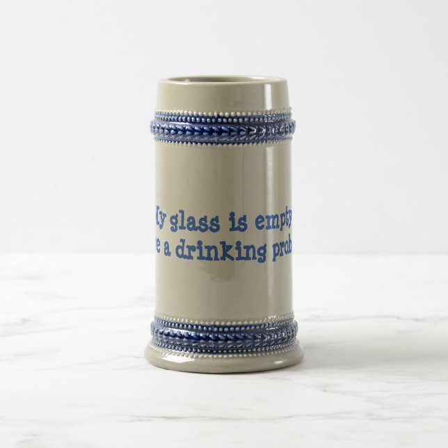 Caneca De Cerveja caneta com problema de bebendo (Centro)