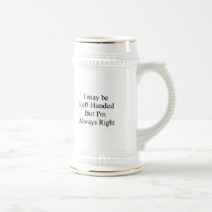Caneca De Cerveja Canhoto