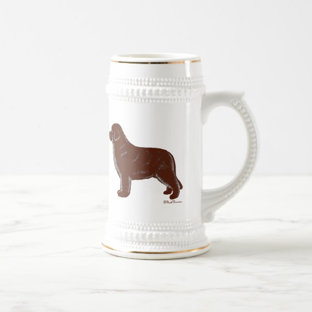 Caneca De Cerveja Cão de Brown Terra Nova (Direita)