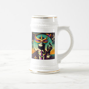 Caneca De Cerveja Carnaval O Homem que Fuma