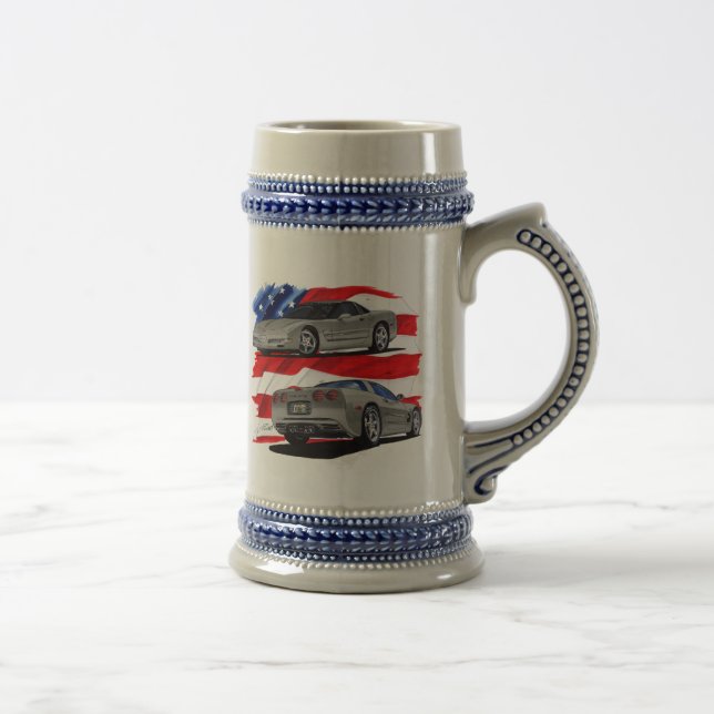 Caneca De Cerveja Carro 1999-04 do cinza de Corveta (Direita)