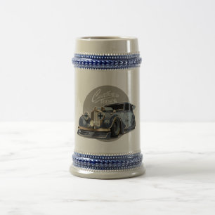 Caneca De Cerveja Carro de retrato personalizado de ficção científic