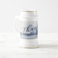 Cartão de Agradecimento Elegante Estilo Aquarela