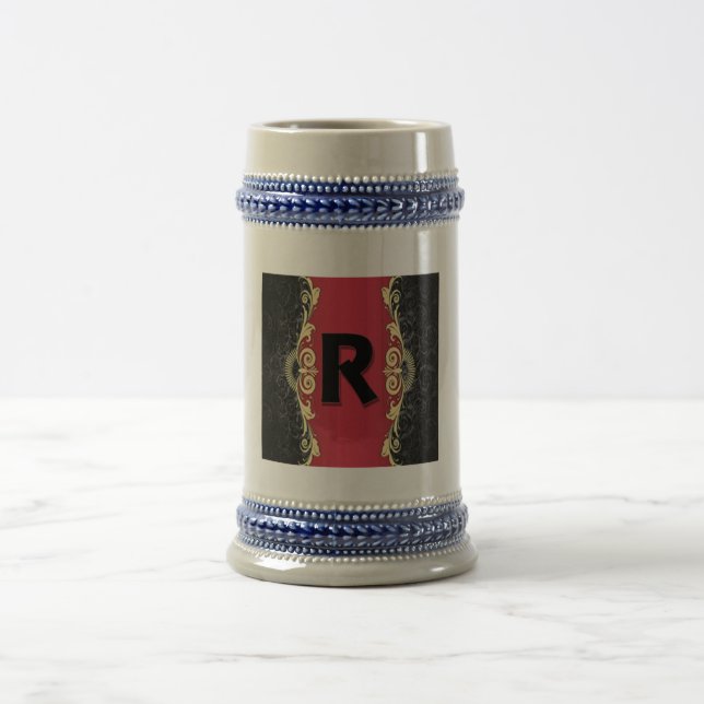 Caneca De Cerveja Cartas de amor "R" (Centro)