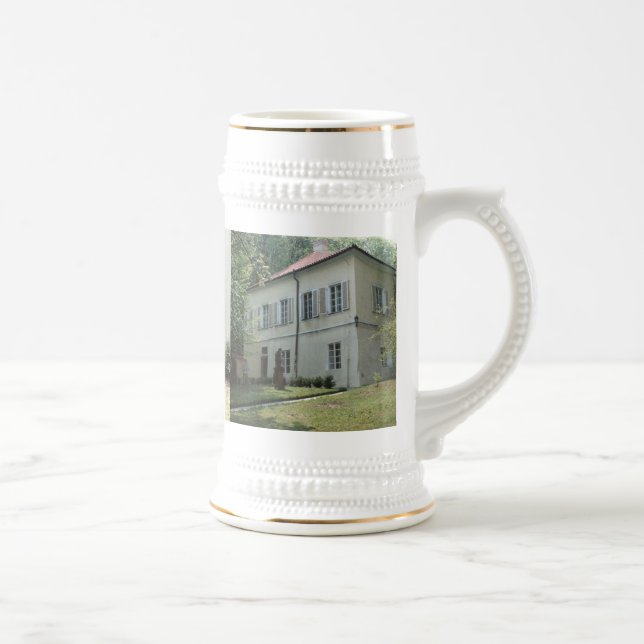 Caneca De Cerveja Casa de campo Bertramka-Mozart-Praga (Direita)