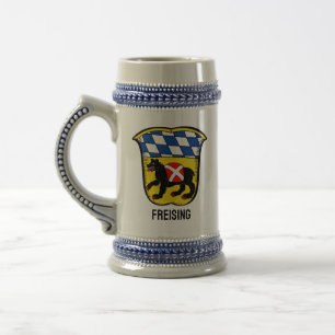 Caneca De Cerveja Casaco de Armas de Freising, Alemanha