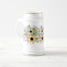 Caneca De Cerveja Casamento Eucalyptus Greenery