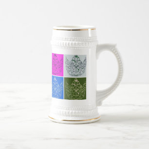 Caneca De Cerveja Casamento Real/Coroa