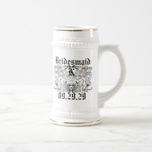 Caneca De Cerveja Casamento Renascença Leão Rampante