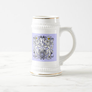 Caneca De Cerveja Casamento Renascença Leão Rampante