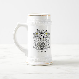 Caneca De Cerveja Casamento Renascentista Lion Rampant