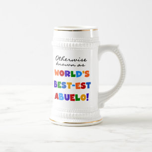 Caneca De Cerveja Caso Contrário, Conhecido Como Melhor Abuelo