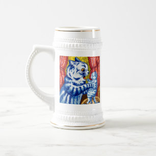 Caneca De Cerveja Cat e seus gatinhos