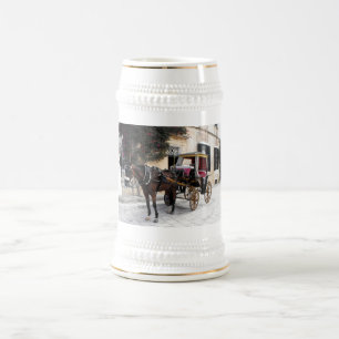 Caneca De Cerveja Cavalo e carruagem, Mdina, Malta