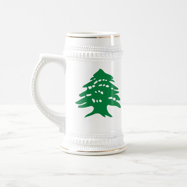 caneca de cerveja - cedro libanês (Esquerda)