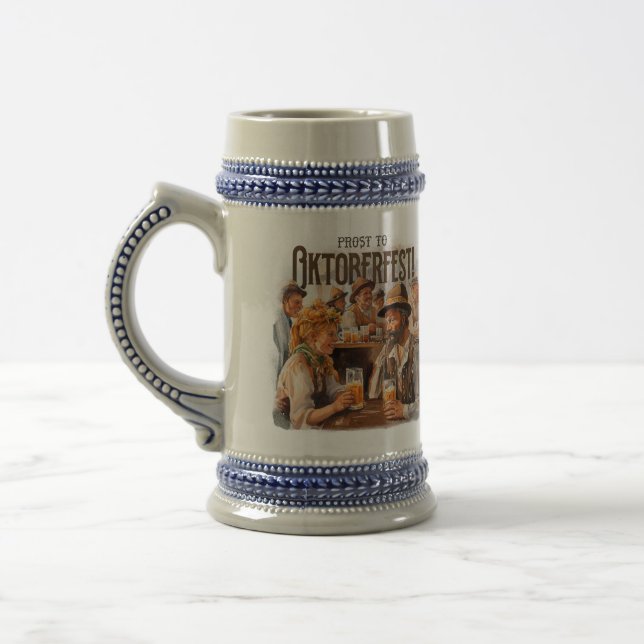 Caneca De Cerveja celebrating Oktoberfest by drinking bee (Esquerda)