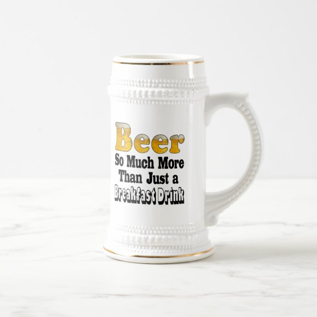 Caneca De Cerveja Cerveja do café da manhã (Direita)
