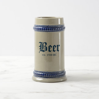 Caneca De Cerveja Cerveja, est. 3500 BC