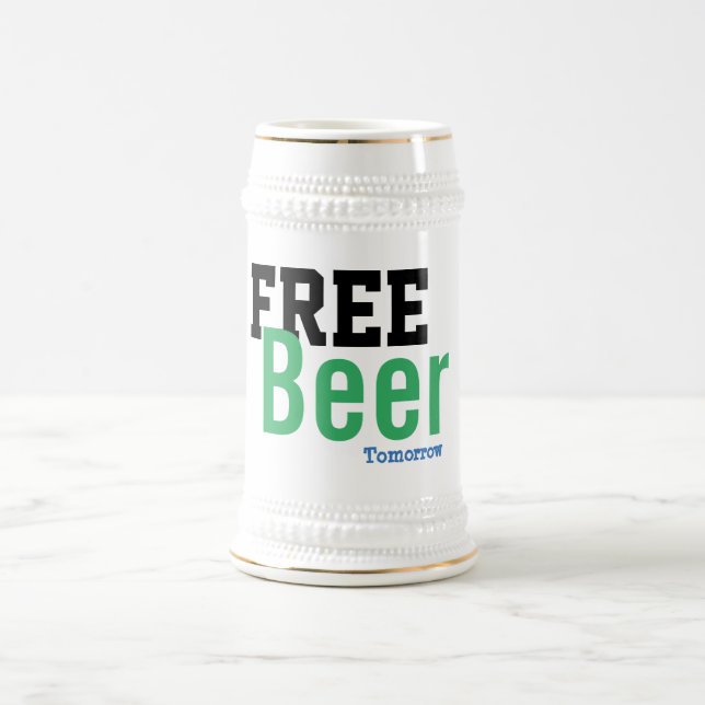 Caneca De Cerveja cerveja grátis amanhã, Dia de São Patrício engraça (Centro)