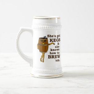Caneca De Cerveja Cervejeiro engraçado da cerveja