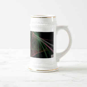 Caneca De Cerveja Chama Espacial