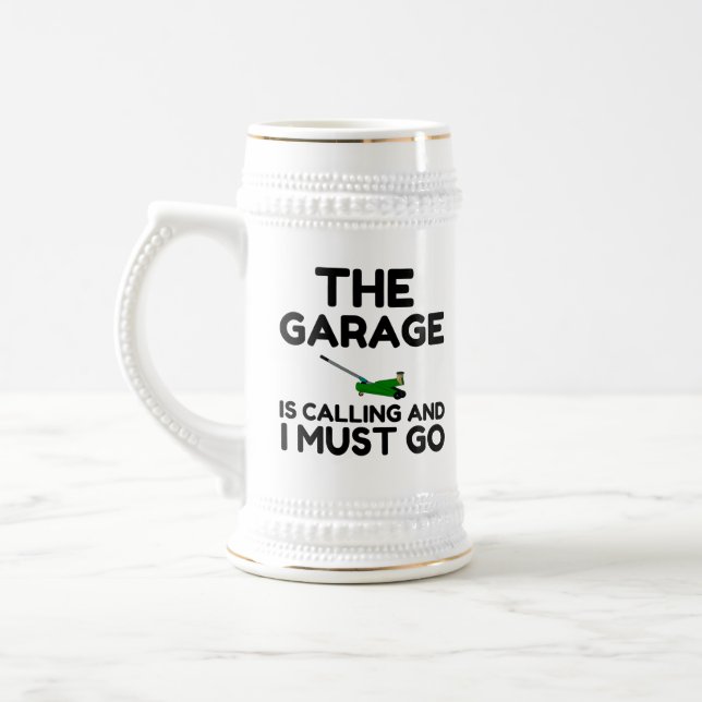 Caneca De Cerveja Chamada de Garagem (Esquerda)