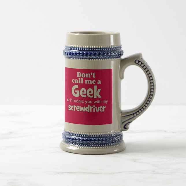 Caneca De Cerveja chave de fenda do geek wf (Direita)