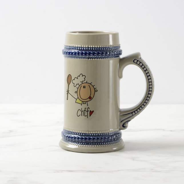 Caneca De Cerveja Chef Masculino (Direita)